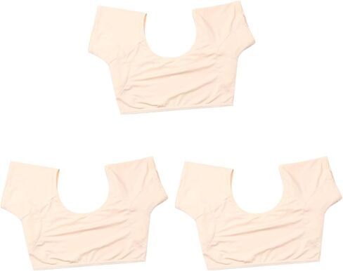 3pcs سترة النساء اللطيفات الإبطية للتنفس من أجل امتصاص سريع سترة مرنة مريحة للأنشطة الصيفية مثل اليوغا والركض in Kuwait