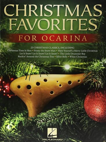 عيد الميلاد المفضلات لأوكارينا | موسيقى ورقة العطلات لمدة 10 أو 11 أو 12 حفرة Ocarina | كتاب أغاني عيد الميلاد للمبتدئين لمشغلات أدوات الرياح | كتاب موسيقى عيد الميلاد السهل لعازفي Ocarina in Saudi Arabia