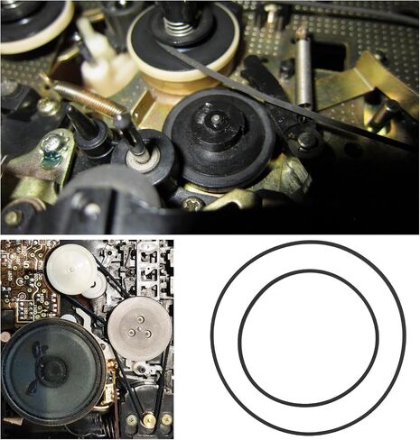 Sing F Ltd 4PCS Player Player Undign Braylts أحزمة محرك المحرك أحزمة الاستبدال متوافق مع Technics RS-EH600 كاسيت لاعب in Saudi Arabia