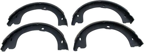 TRQ Rear Parking Brake Shoe Set Compatible with 2011-2013 Hyundai Equus 2009-2014 Genesis 2010-2016 Genesis Coupe in Kuwait