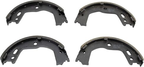 TRQ Rear Parking Brake Shoe Set Compatible with 2011-2013 Hyundai Equus 2009-2014 Genesis 2010-2016 Genesis Coupe in Saudi Arabia