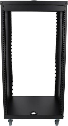 ROCKVILLE RR20U 20U SOUND/Recording Studing Case مع عجلات ، وقضبان رف قابلة للانعكاس ، والتصاعد الأمامي والخلفي ، ومنافذ إدارة الكابلات ، وسعة 440 رطلاً in Kuwait