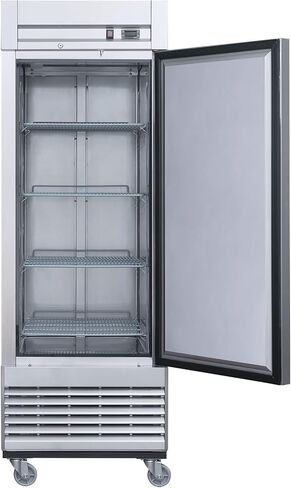 ثلاجة تجارية مستقيمة للوصول ، ETL Restaurant 2 Door Fridge Cooler Terchandiser ، Auto-Defrost ، Stainless Steel 55 "W 40.7 Cu. Ft. 13781 in Saudi Arabia