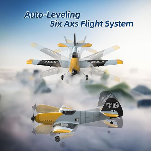 Deerc Future RC Plane 4 Channel Remote Control Airplane مع مصابيح LED سهلة الطيران ألعاب الطائرات الهوائية ، 2.4 جيجا هرتز 6 جيرو مثبت RTF طائرة طائرة طائرة طائرة طائرة للبالغين للمبتدئين الأولاد in Saudi Arabia