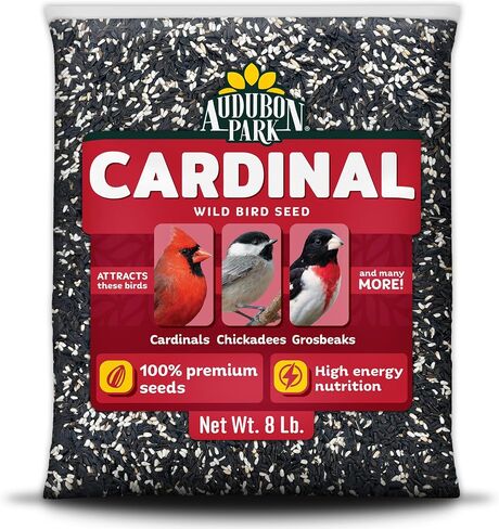 Audubon Park Cardinal Blend Wild Bird Food, Cardinal Bird Seed for Outside Feeders, 4-Pound Bag in Saudi Arabia