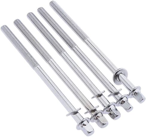 Baosity 5pcs 4'' Drum Tension Rods for Tom Snare Bass Drum Replacement in Saudi Arabia