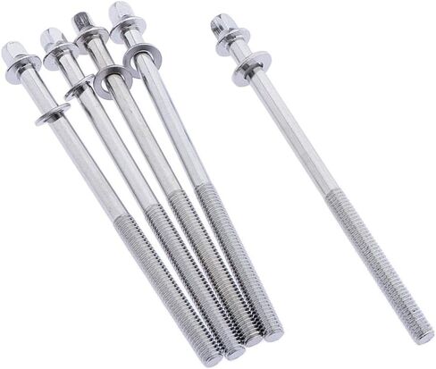 Baosity 5pcs 4'' Drum Tension Rods for Tom Snare Bass Drum Replacement in Saudi Arabia