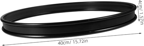 Toyvian Bass Drum Hoop 16 inch metal reim rem acplication for snare and bass prams lug lug brats hoop assential argusion struction parts in Kuwait