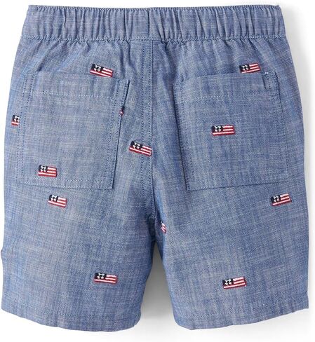 Gymboree,Boys,and Toddler Pull On Shorts,18-24 Months,Navy Baseball in Saudi Arabia
