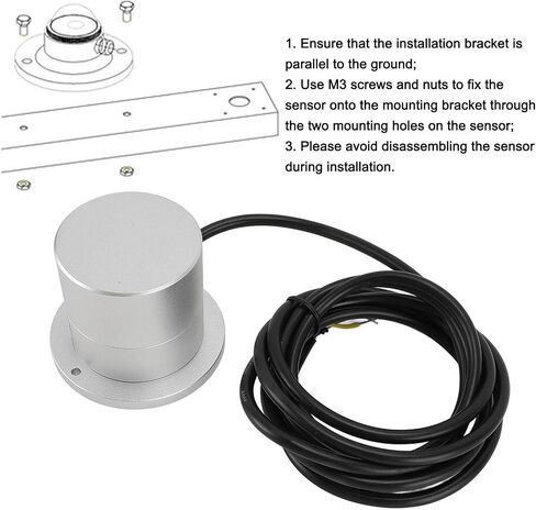مستشعر الإشعاع الشمسي الكهروضوئي دقة عالية RS232 Modbus Pyranometer لعلاج الأرصاد الجوية ألمنيوم سبيكة 65 × 52 × 49 ملم in Saudi Arabia