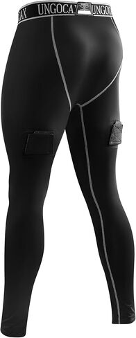 Mens Compression Hockey Pant with Protective Cup in Saudi Arabia