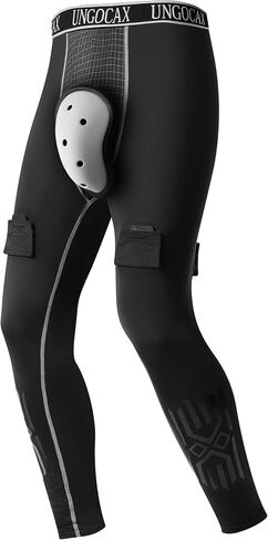Mens Compression Hockey Pant with Protective Cup in Saudi Arabia