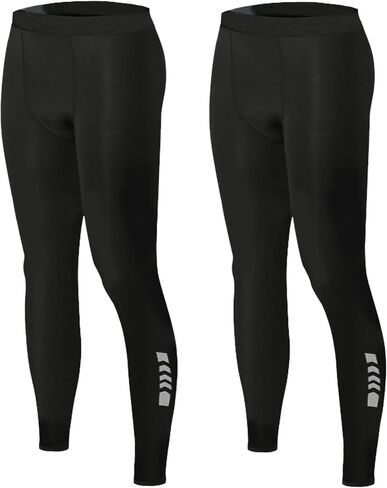 Men's Compression Pants - Men's Leggings Base Layer Bottoms,Athletic Leggings for Running, Sports, Yoga & Gym in Saudi Arabia
