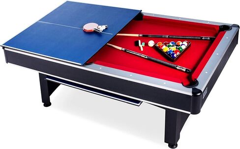 RACK Scorpius 7-Foot Multi Game Billiard/Pool with Table Tennis - The Ultimate Entertainment for Friends and Family! in Saudi Arabia