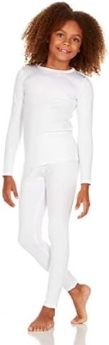 32 Degree Heat Unisex Kids' Base Layer Long Sleeve Crew Neck and Legging Set in Saudi Arabia