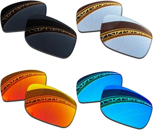 1.5MM Polarized Replacement Lenses for Oakley Gibston OO9449 61mm Sunglasses, Anti-Scratch | Perfectly Fit in Saudi Arabia