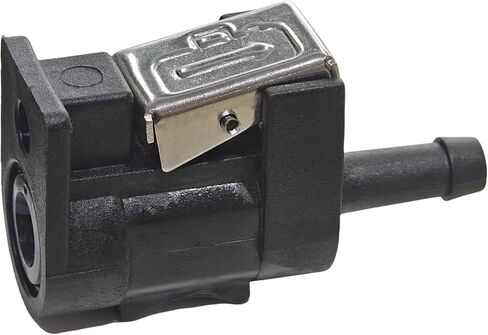 6G1-24305 Fuel Line Connector Pipe Joint for Yamaha 6-90 HP Outboard Engine Side 1/4 Inch Female 6G1-24305-06 18-80414 in Saudi Arabia