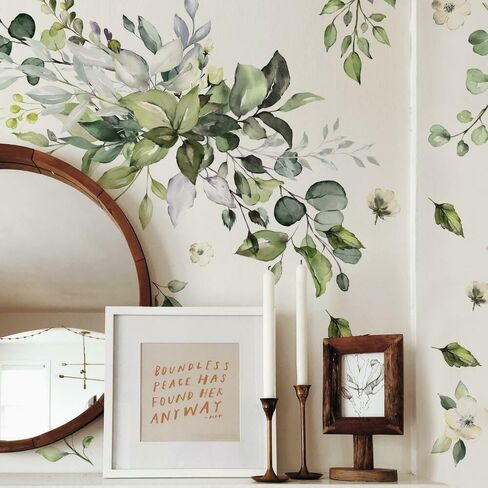 RoomMates RMK3652SCS Watercolor Potted Herbs Peel and Stick Wall Decals in Saudi Arabia