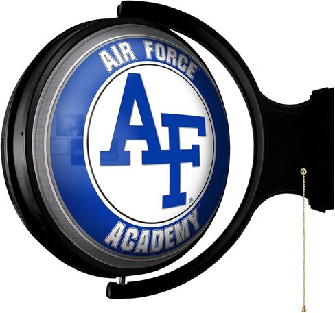 The Fan-Brand Texas Tech Red Raiders Round Rotating Lighted Wall Sign - Football, Basketball & Baseball Wall Decor - College Sports Decor for Home, Office, Game Room, Fan Cave & Garage - USA Made in Kuwait