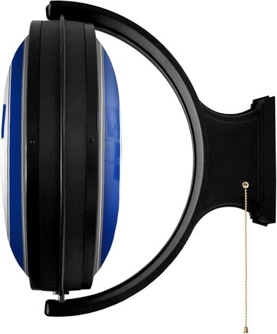 The Fan-Brand Texas Tech Red Raiders Round Rotating Lighted Wall Sign - Football, Basketball & Baseball Wall Decor - College Sports Decor for Home, Office, Game Room, Fan Cave & Garage - USA Made in Kuwait