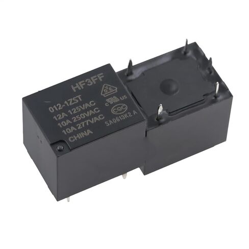 5pcs المرحلات HF3FF-005-1ZST HF3FF-012-1ZST HF3FF-024-1ZST 5PIN 12A/125VAC 5V 12V 24V (HF3FF-012-1ZST 12V) in Kuwait