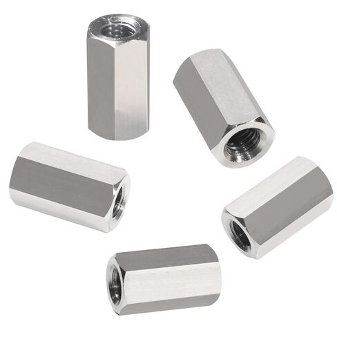 موصل مستدير المكسرات ، 6pcs M8 304 الصلب غير القابل للصدأ Allen Extension Senxagonal Nuts Connector طول 24 مم-40 مم (M8x13x24mm) in Kuwait