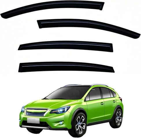 Window Visors Rain Guards fits Equinox 2010-2017, Window Wind Deflectors Vent Shades, 4 Pieces in Kuwait