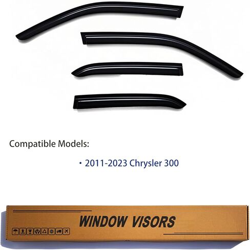 Window Visors Rain Guards fits Equinox 2010-2017, Window Wind Deflectors Vent Shades, 4 Pieces in Kuwait