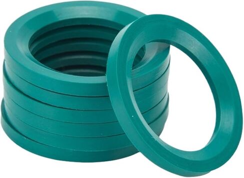 FKM ED Ring DIN3869 Fluorine Rubber FKM Bevel Washer for E-Column end Sealing Ring Fluid Joint Sealing Ring Shore Hardness 85-90(29.7x35.7x2(2pcs)) in Saudi Arabia