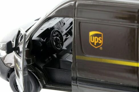 Kinsfun DHL Mercedes-Benz Sprinter 1:46 Scale 5inch Die Cast Motic Model Toy Van Van in Kuwait