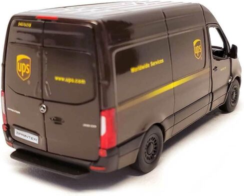 Kinsfun DHL Mercedes-Benz Sprinter 1:46 Scale 5inch Die Cast Motic Model Toy Van Van in Kuwait