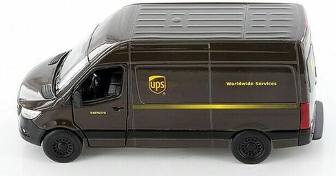 Kinsfun DHL Mercedes-Benz Sprinter 1:46 Scale 5inch Die Cast Motic Model Toy Van Van in Kuwait