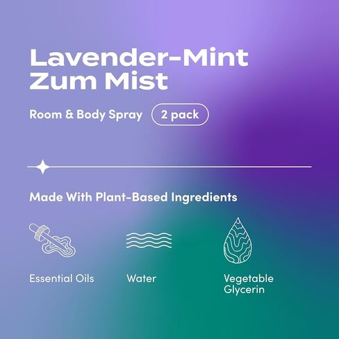 Indigo Wild Zum Mist Room ورذاذ الجسم - الخزامى - 4 Fl Oz (2 عبوة) in Kuwait