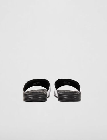 Nike Men's Benassi JDI Slides Athletic Sandal, Black/White, 10 in Kuwait