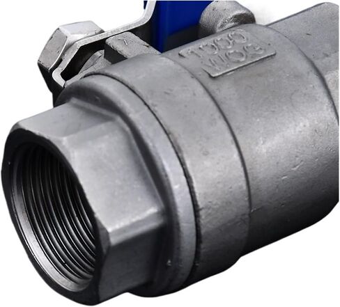 304 stainless steel ball valve two-piece internal thread ball valve Q11F-25P heavy duty valve switch 4 points 6 points(G3/8) in Saudi Arabia