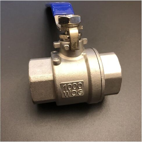 201 Stainless steel heavy-duty ball valve/2-piece 2PC/internal thread thread buckle/15 6 points 1.2 inches(G3) in Saudi Arabia