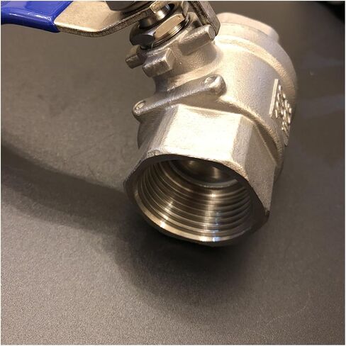 201 Stainless steel heavy-duty ball valve/2-piece 2PC/internal thread thread buckle/15 6 points 1.2 inches(G3) in Saudi Arabia