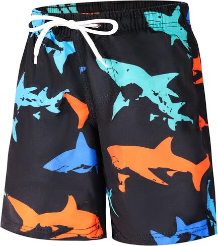 Boys Swim Trunks Toddler Boys Bathing Suit Swimming Shorts Kids Quick Dry Swimsuit Swimwear Beach Shorts 3-14 Years in Saudi Arabia