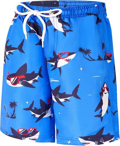 Boys Swim Trunks Toddler Boys Bathing Suit Swimming Shorts Kids Quick Dry Swimsuit Swimwear Beach Shorts 3-14 Years in Saudi Arabia