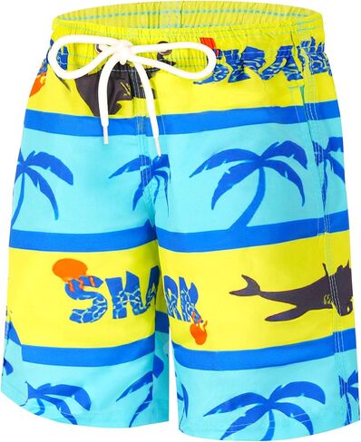 Boys Swim Trunks Toddler Boys Bathing Suit Swimming Shorts Kids Quick Dry Swimsuit Swimwear Beach Shorts 3-14 Years in Saudi Arabia