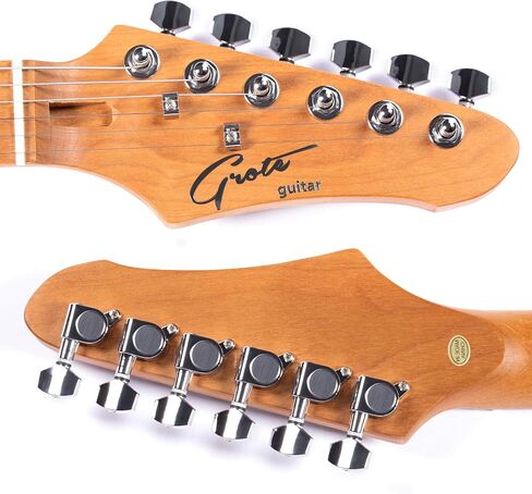 Grote Electric Solid Body Guitar Modern-GST للمبتدئين (Mocha) in Kuwait
