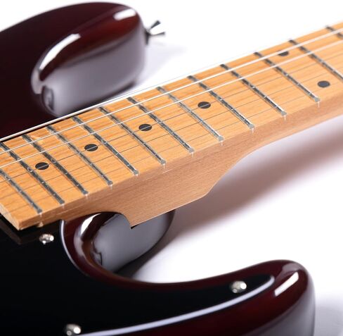 Grote Electric Solid Body Guitar Modern-GST للمبتدئين (Mocha) in Kuwait