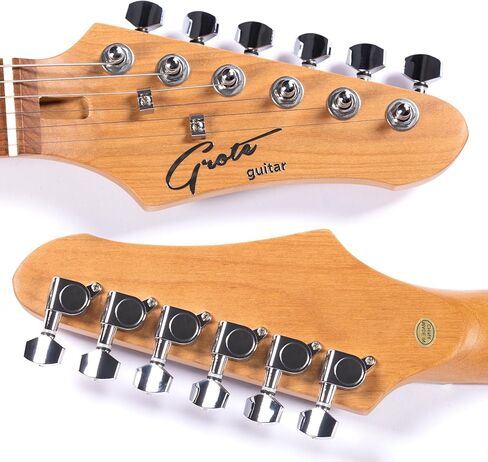 Grote Electric Solid Body Guitar Modern-GST للمبتدئين (Mocha) in Saudi Arabia