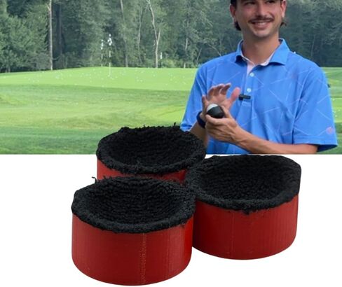 Lunas Ball Washer- 3 Pack - Golf Ball Cleaner لكرات الجولف ، وملحقات عربة الجولف لتنظيف كرة الجولف ، وغسالة غولف غولف مغناطيسية مضغوطة لاعبي الجولف in Kuwait