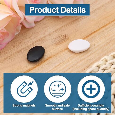 10 Pairs Magnetic Race Bib Holders, Oval Style & Rounded Corners Running Bib Pins Magnet Clips Marathon Race Number Snap Holder Board for Triathlon Cycling Runners Field Supplies in Saudi Arabia