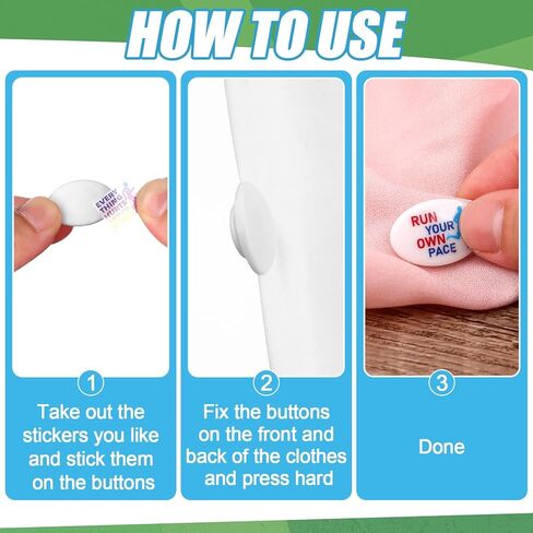 32pcs مقاطع مريلة عداء مع 32 ورقة ملصقات DIY قابلة لإعادة الاستخدام ، سهلة الاستخدام السحابات قفل أمان خفيفة الوزن للركض الآمن ، ماراثون ، الترياتلون ، ركوب الدراجات - بدون مغناطيس ، لا دبابيس مقاطع المريلة in Kuwait