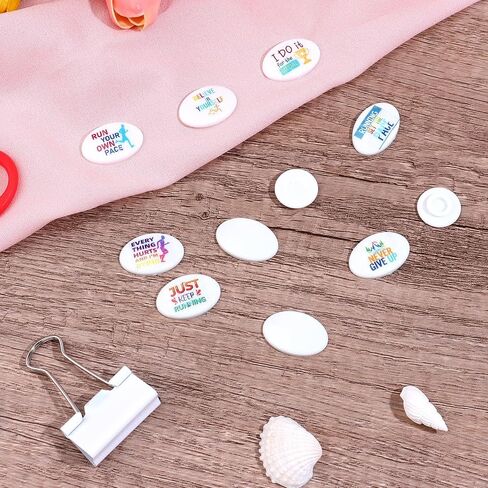 32pcs مقاطع مريلة عداء مع 32 ورقة ملصقات DIY قابلة لإعادة الاستخدام ، سهلة الاستخدام السحابات قفل أمان خفيفة الوزن للركض الآمن ، ماراثون ، الترياتلون ، ركوب الدراجات - بدون مغناطيس ، لا دبابيس مقاطع المريلة in Kuwait