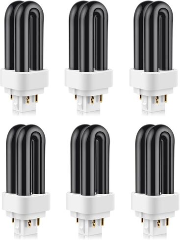 مصابيح بديلة PACETAP 7W 41050 لـ Dynatrap DT1050 DT1100 DT1210 DT1250 DT1260، لمبة بديلة 1/2 فدان على شكل حرف U مصابيح بديلة لـ DynaTrap (4 عبوات) in Kuwait