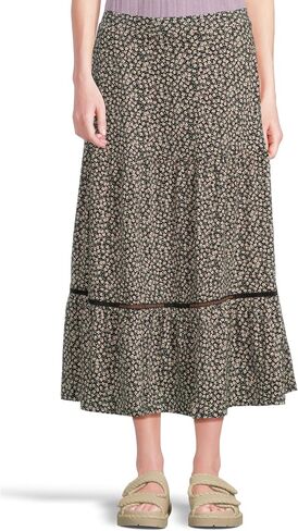 Toad&Co Marigold Tiered Midi Skirt in Saudi Arabia
