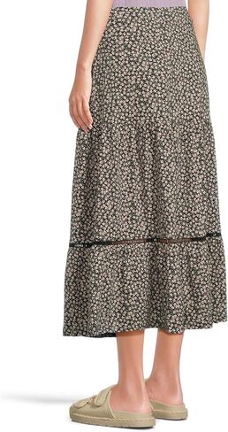 Toad&Co Marigold Tiered Midi Skirt in Saudi Arabia
